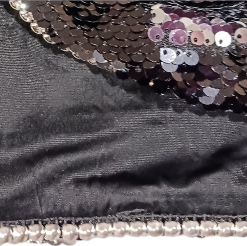 DUNDAS Revolve Twist Front Sequin Rhinestone Mini Dress - Picture 12 of 16